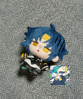 Zenless Zone Zero Asaba Harumasa Plush Doll Keychain